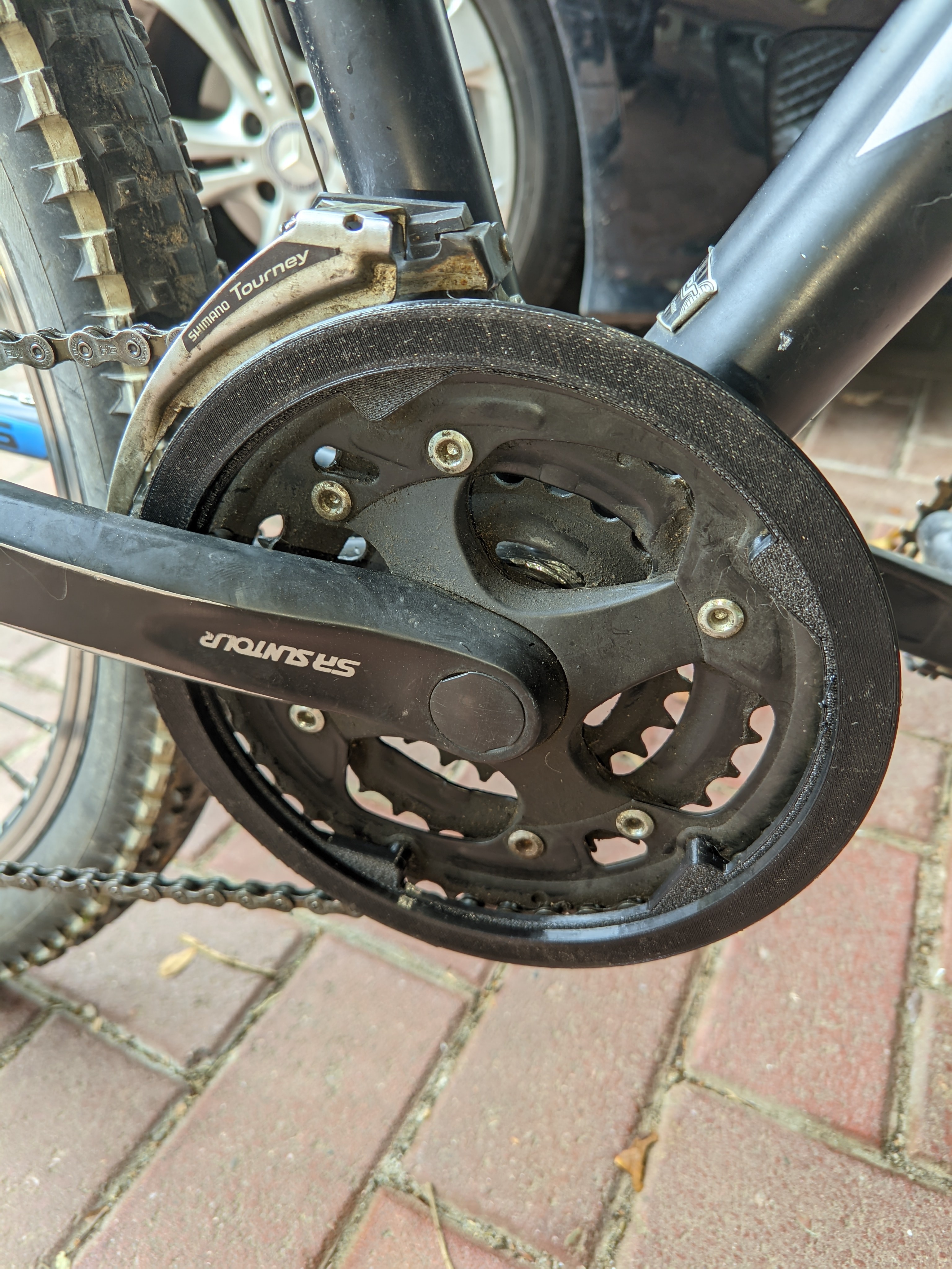 Suntour Kettenschutzscheibe XCC-150 / XCR-180  / suntour kettenscheibe cfg656