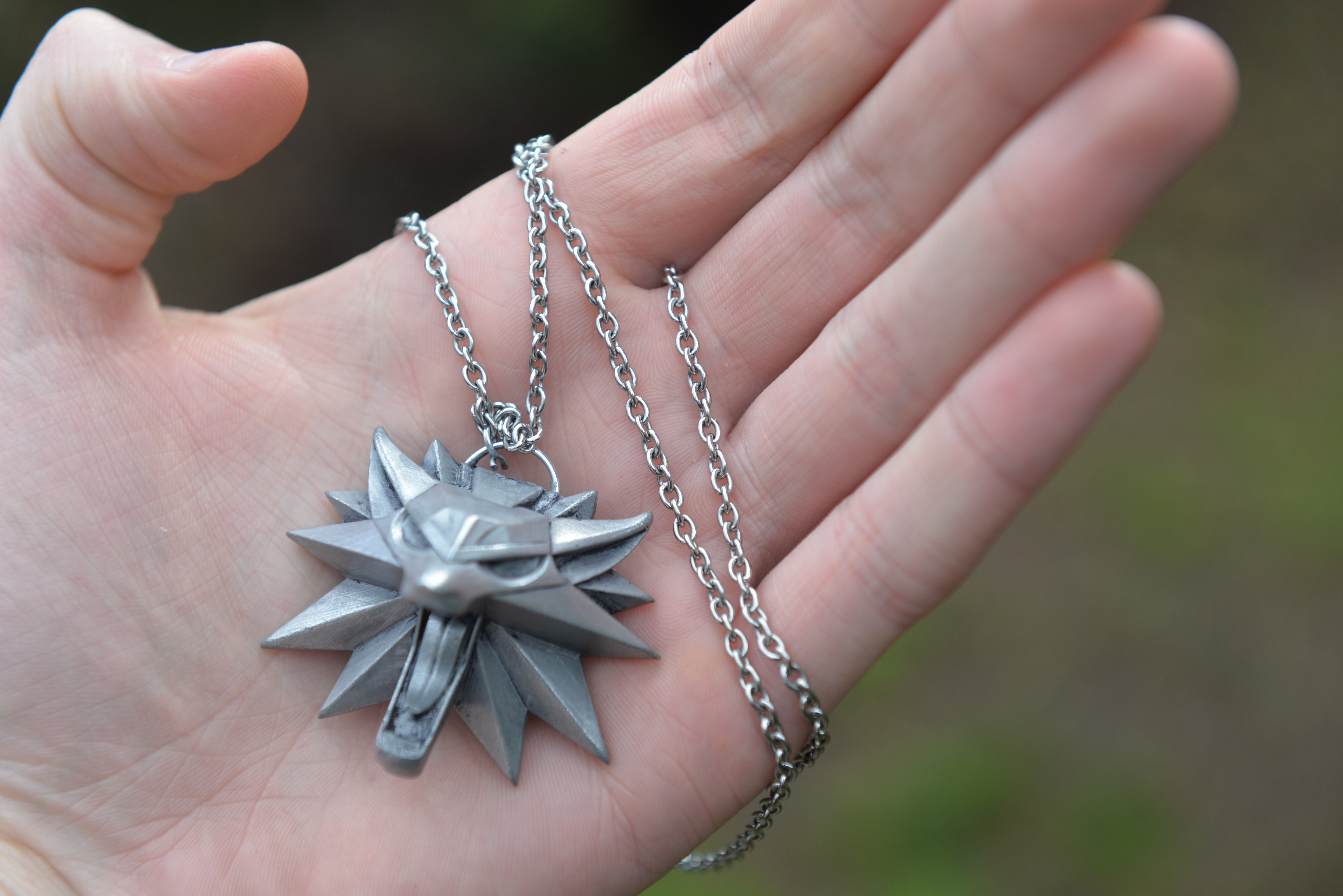 Witcher III Wolf School Medallion