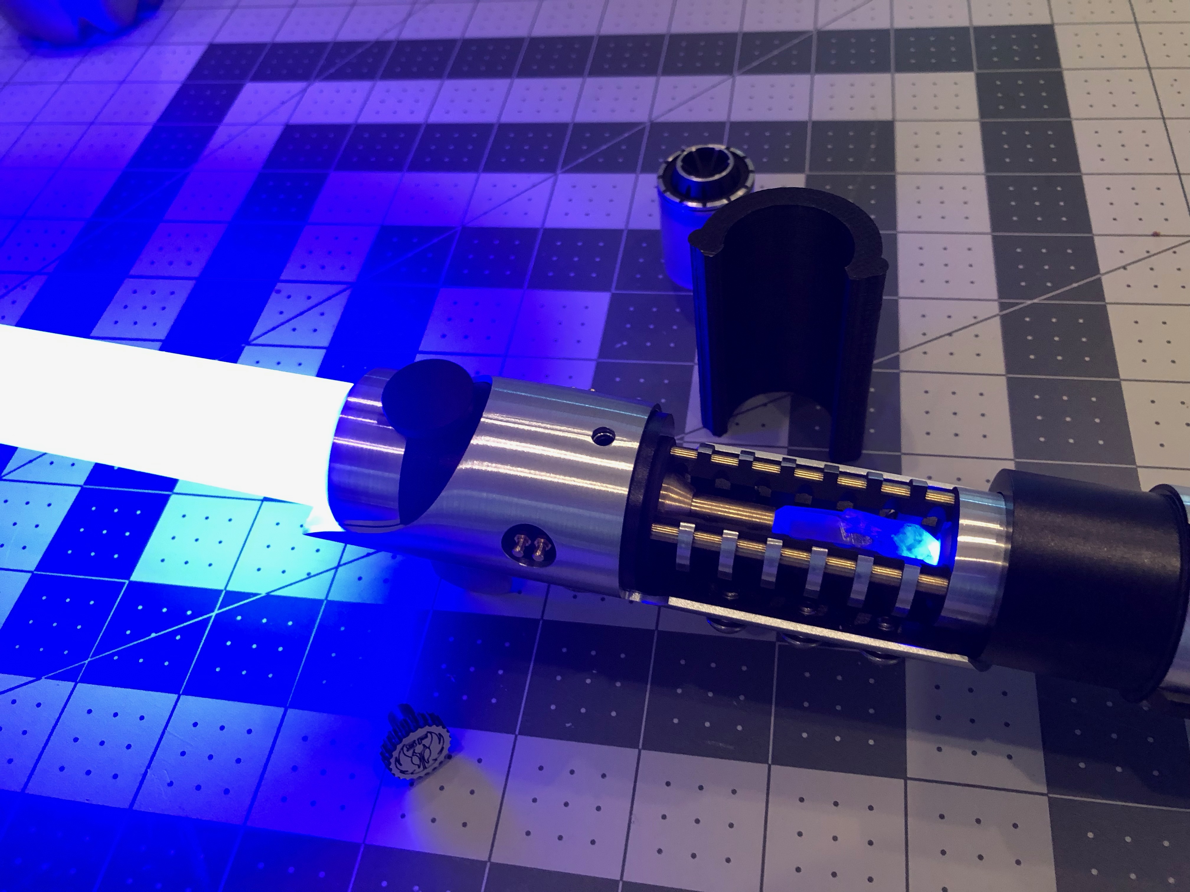 Saber Forge - Unleashed Crystal Guard