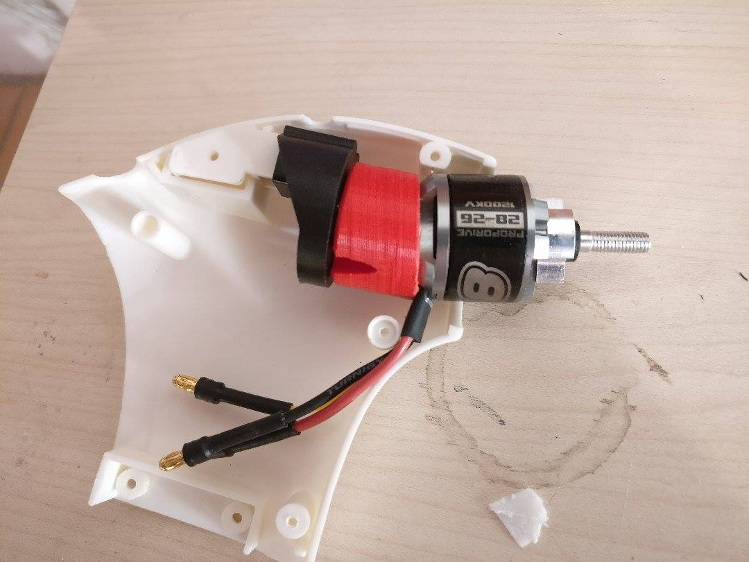 FPV Raptor/Firstar EPO motor spacer
