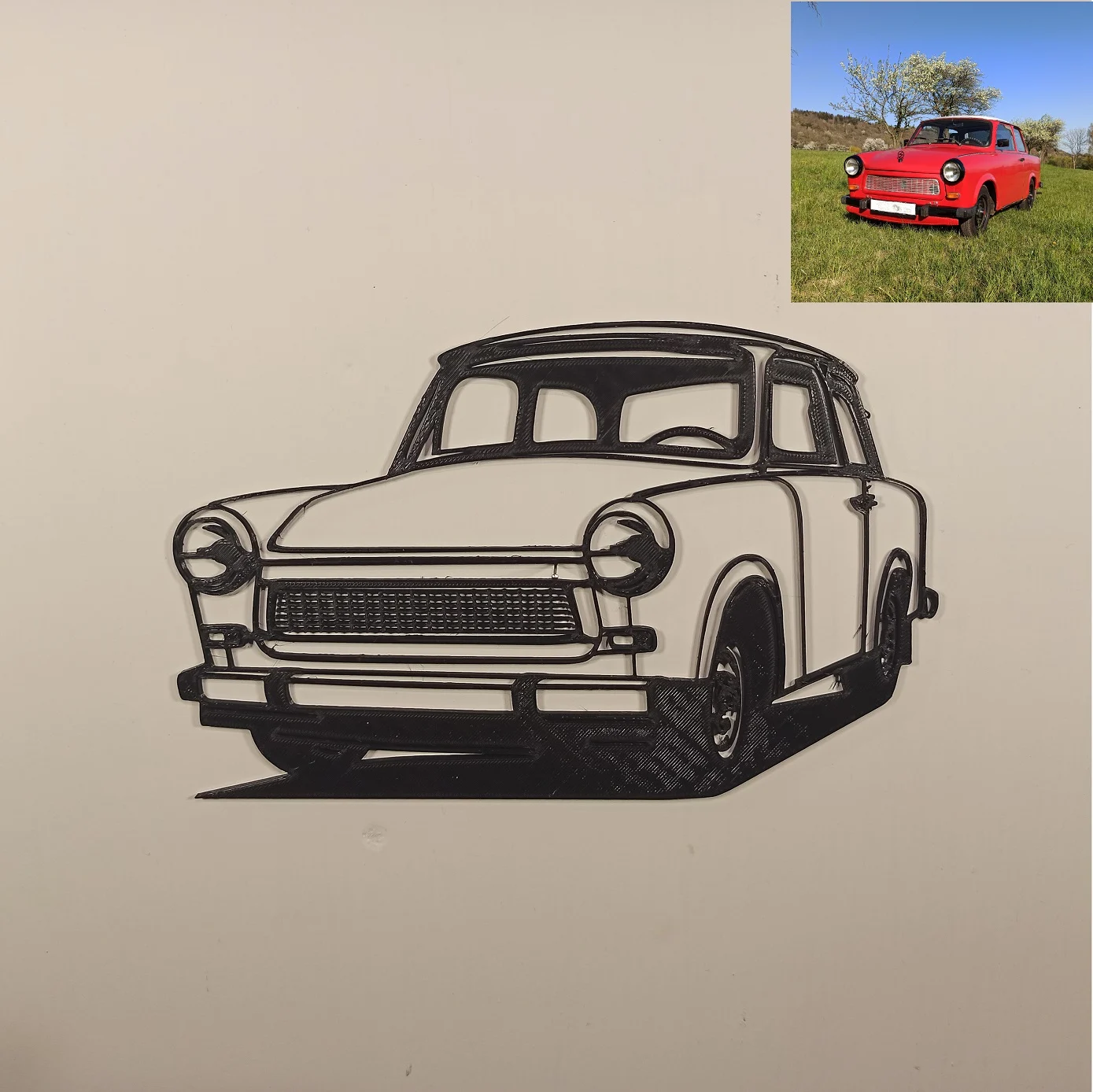 Trabant 601 S Limousine 2D art