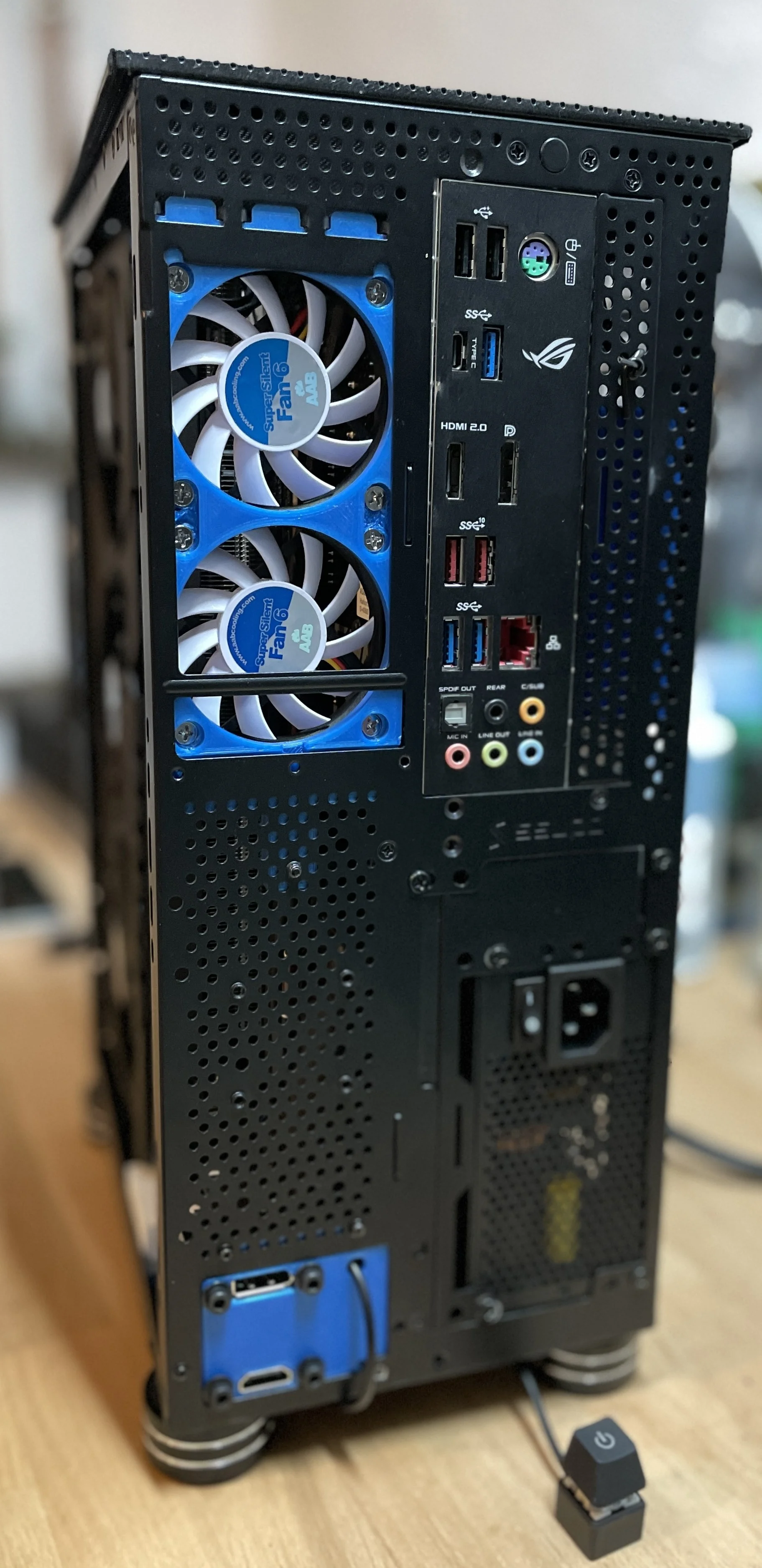 Rear fan bracket for Meshroom S