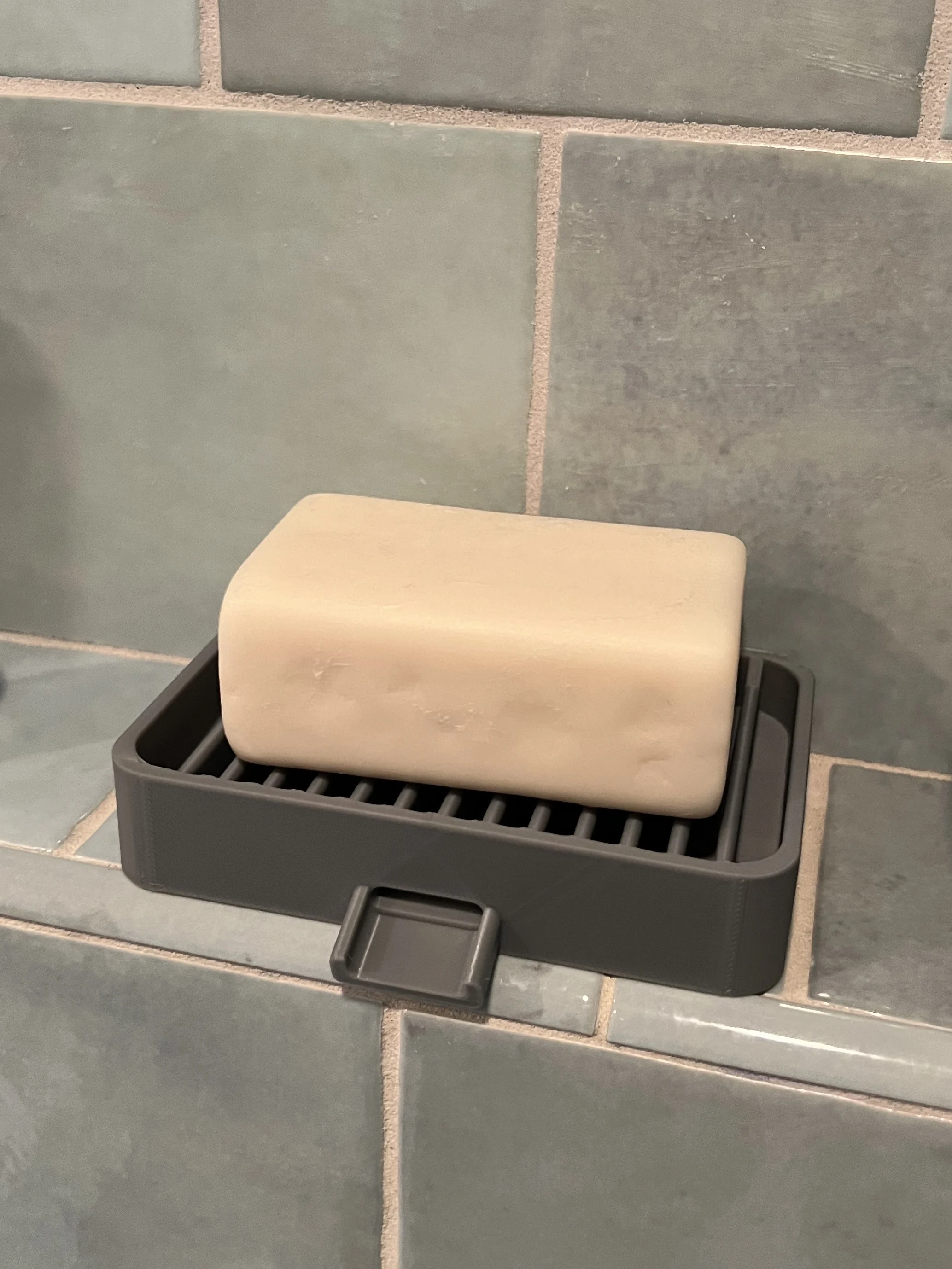 Parametric Self-Draining Soap Dish