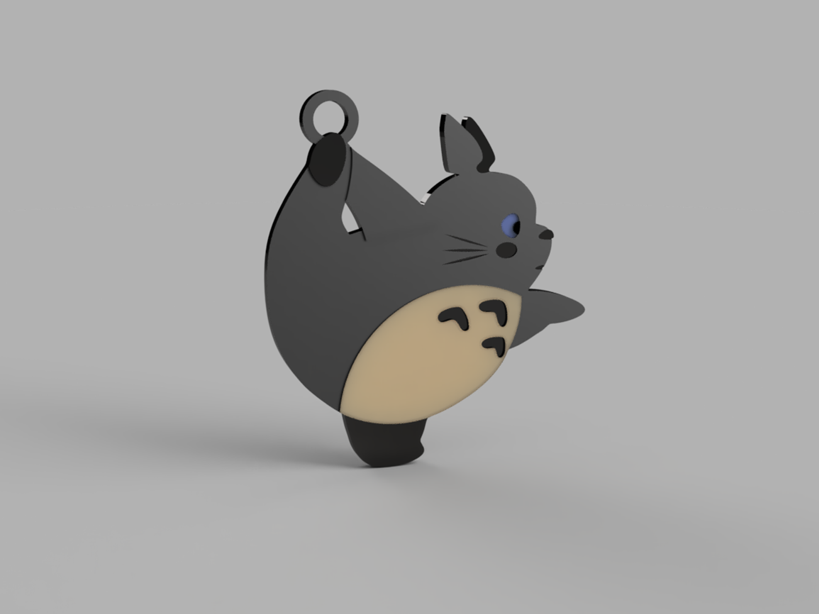 Totoro dancer (keychain)