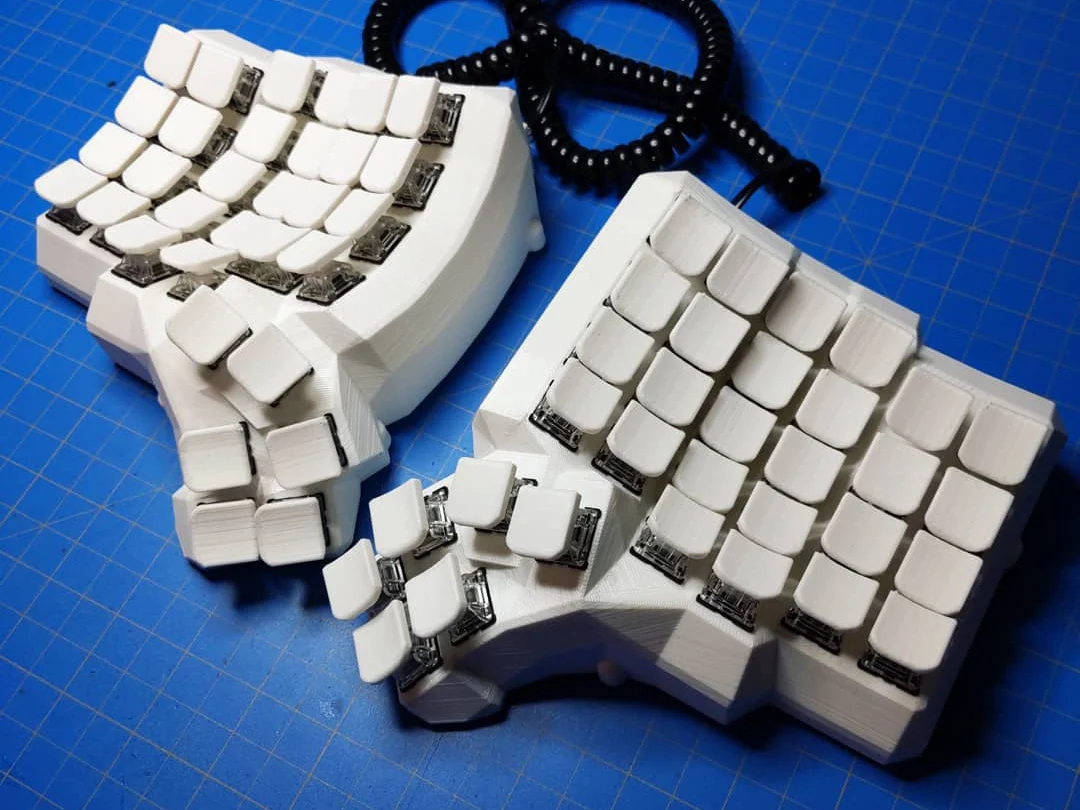 Wide Steno Style Keycaps for MX Switches