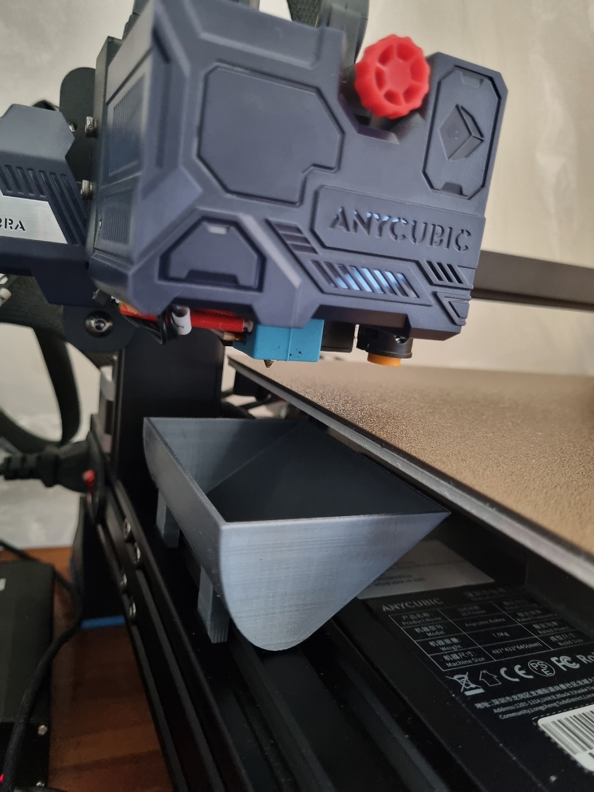 Anycubic Kobra Mini Filament Trash Tub