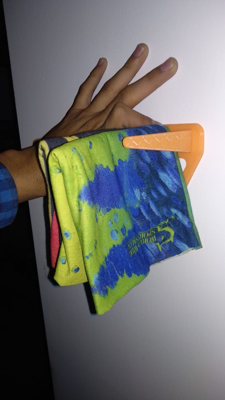 face shield holder