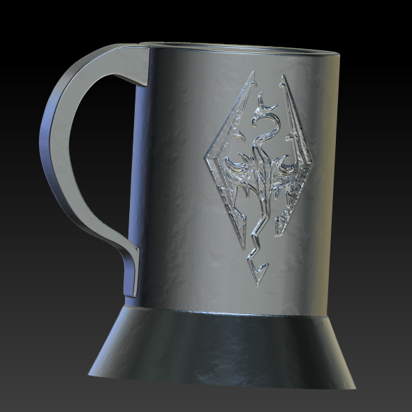 Skyrim Dragon Tankard