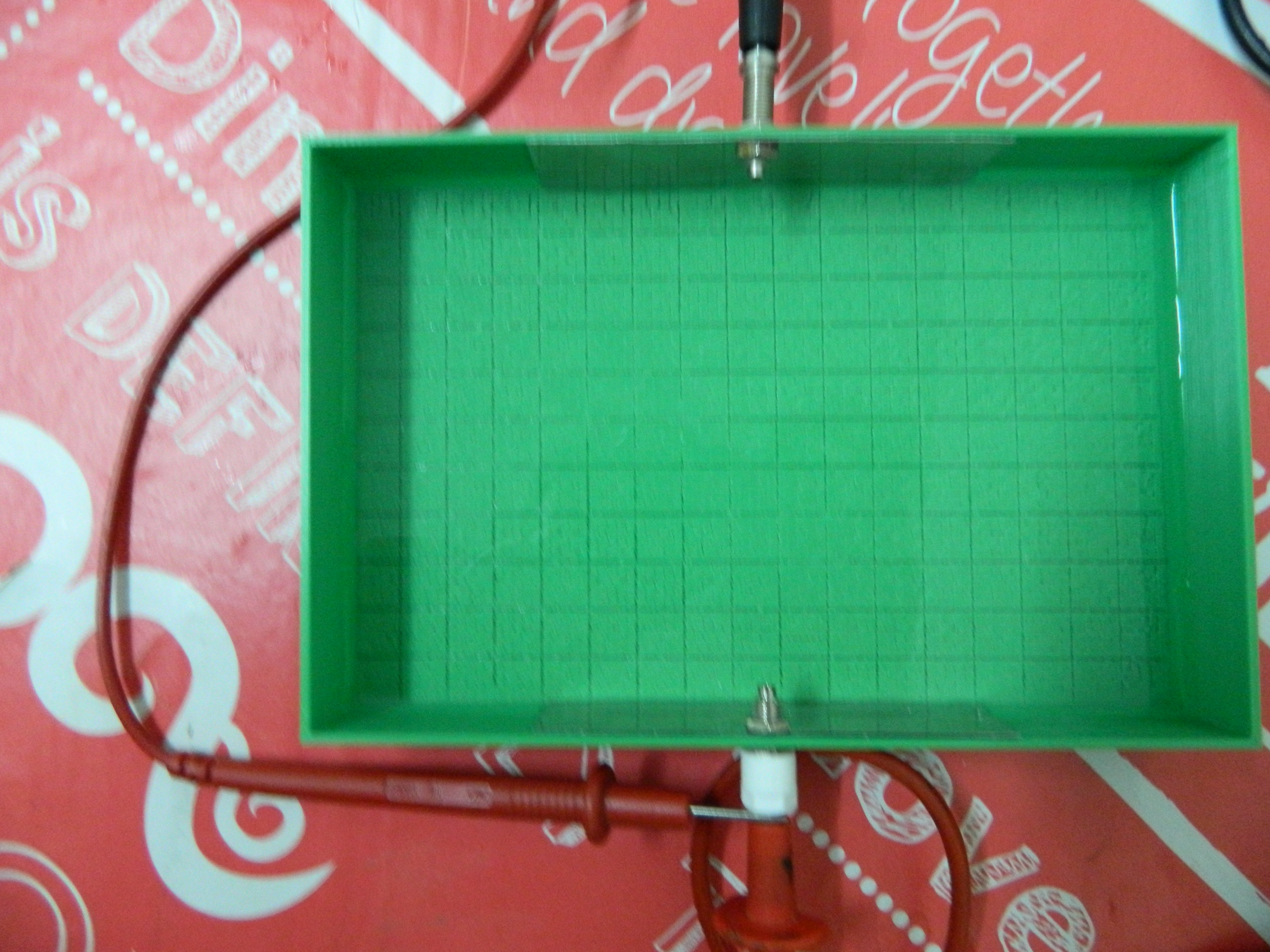 electrolytic tank cuve rhéographique  equipotential