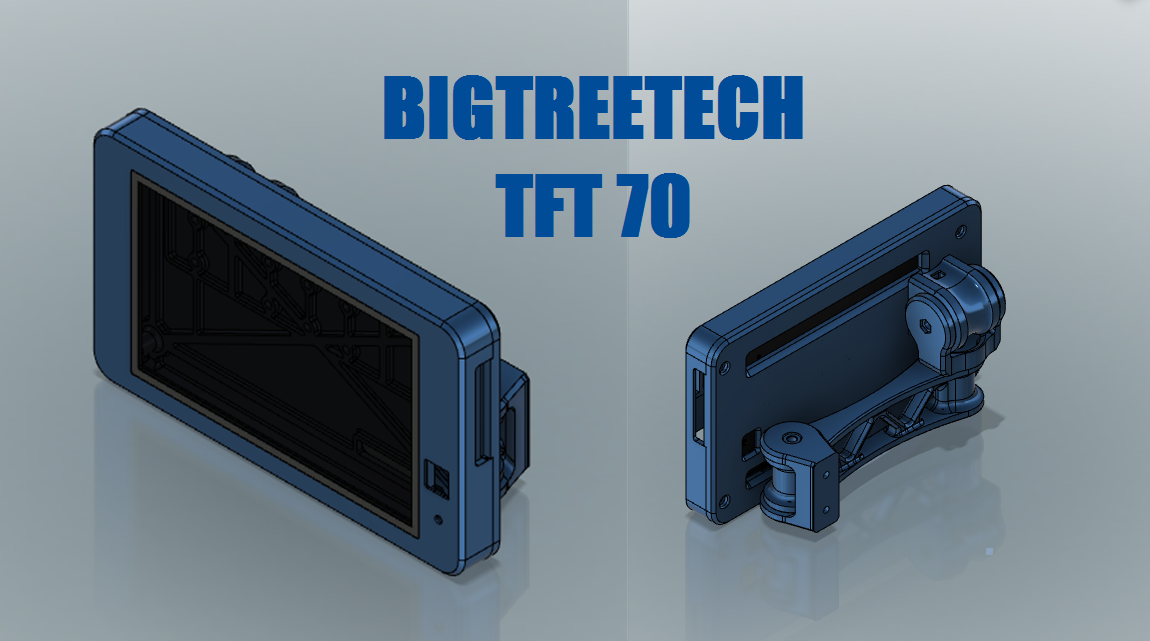 BigTreeTech TFT70 Swivel Mount (2020, 2040, 4040 or 3030 Extrusion)