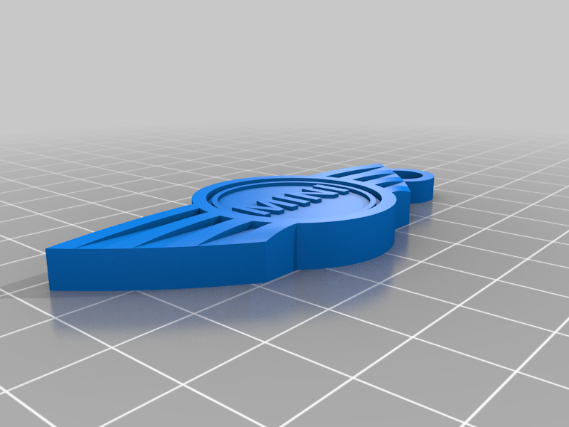 Mini (car brand) logo keychain (2001-2018)