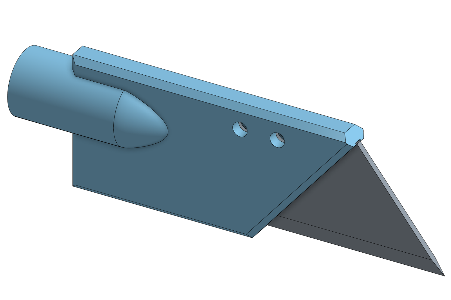 Ultrasonic Razor Blade