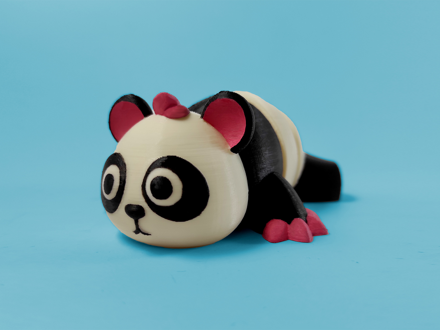 Articulating Pandas Cute Flexi (Multi Color 3mf)