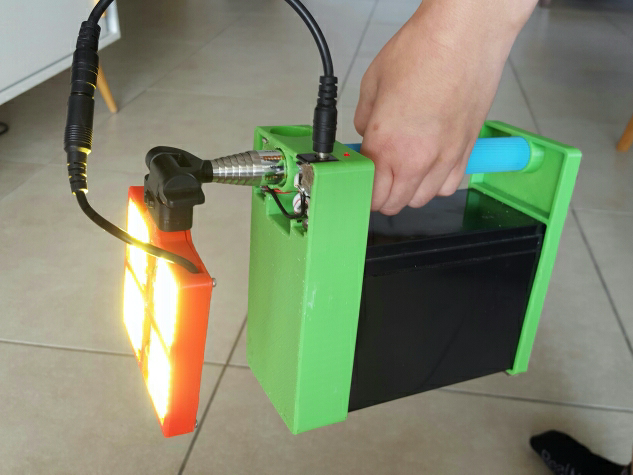 Camping portable power box