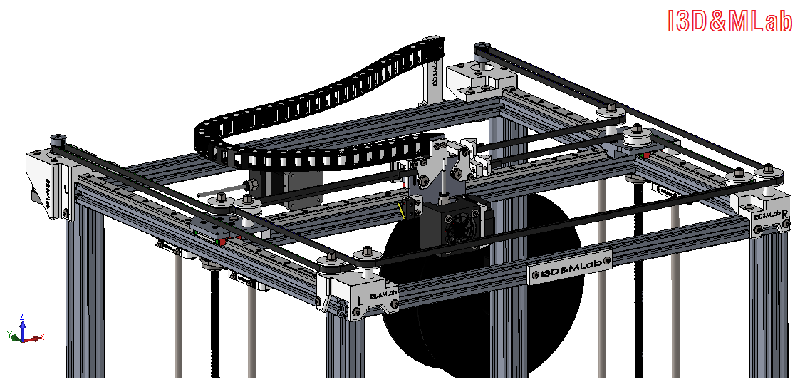 Tronxy X5S - Linear Guide Rails Conversion Kit