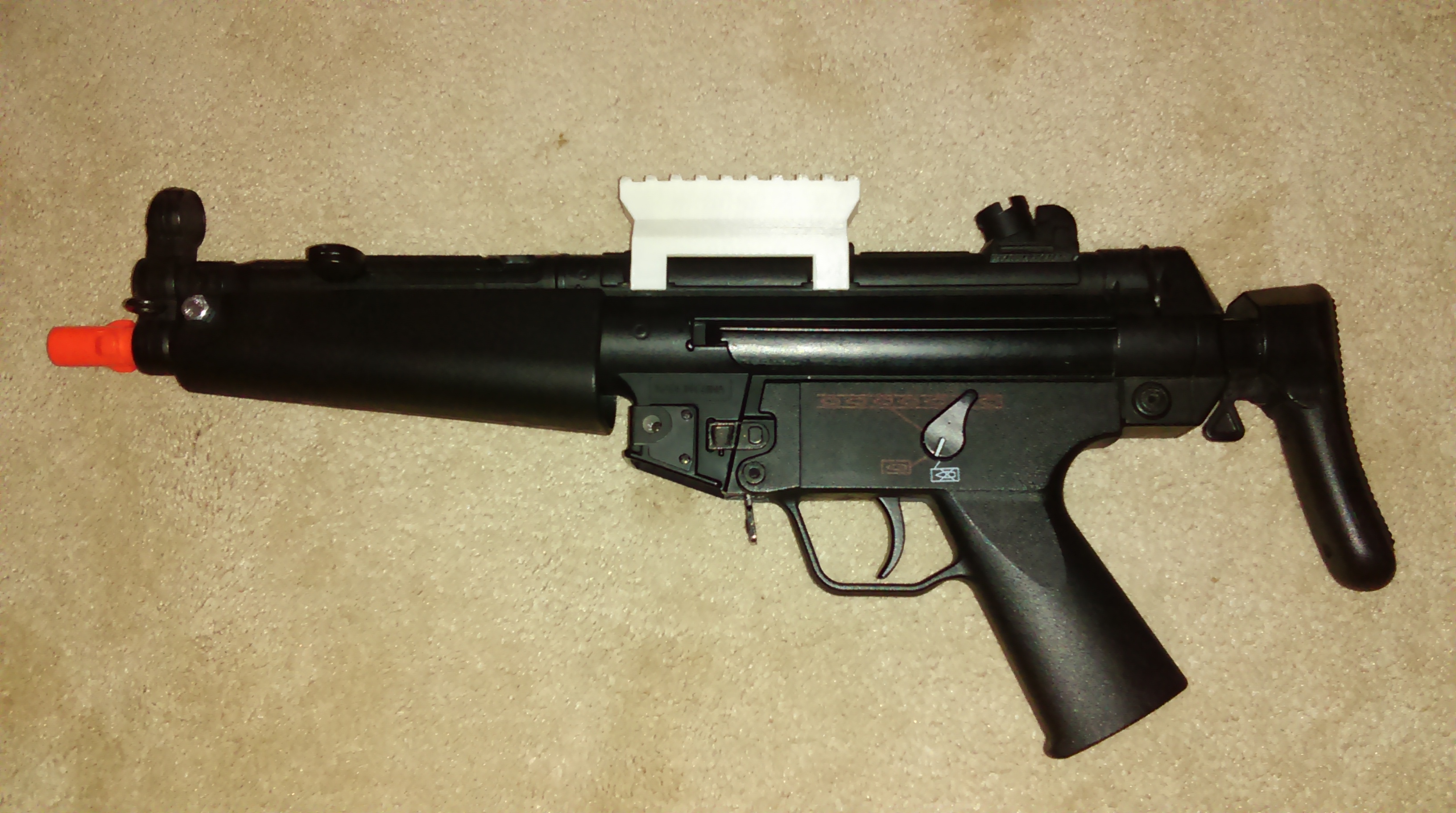 Airsoft MP5 Top Rail Mount