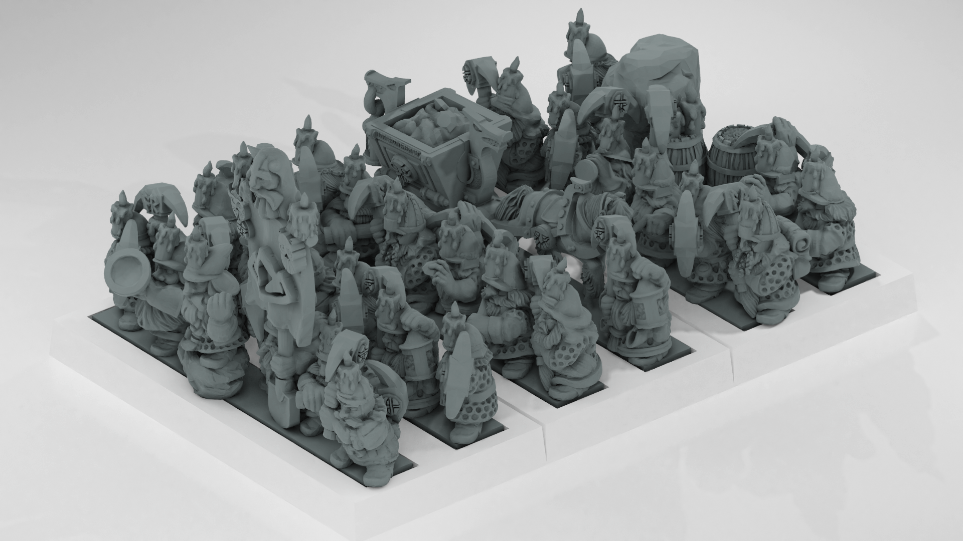 Warmaster Dwarfs Miners