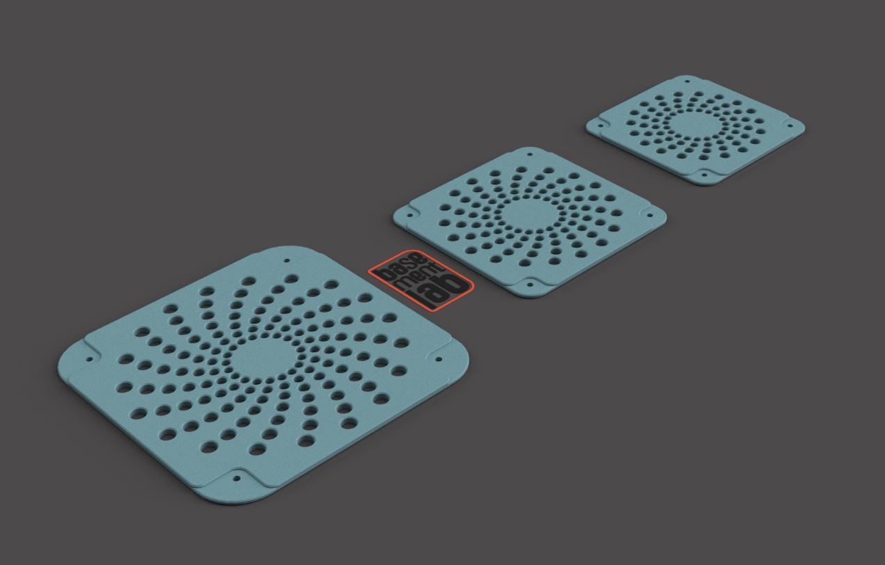 Cooling Fan Cover Fractal Design for PC case/Rack/3d Printers