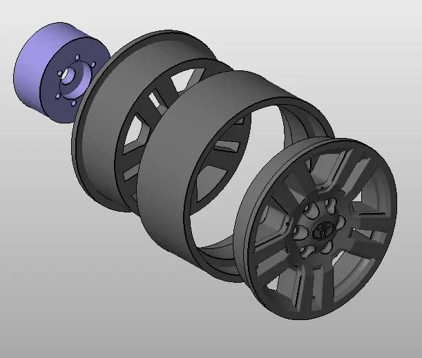 TOYOTA Prado Wheels (scx10/trx4)