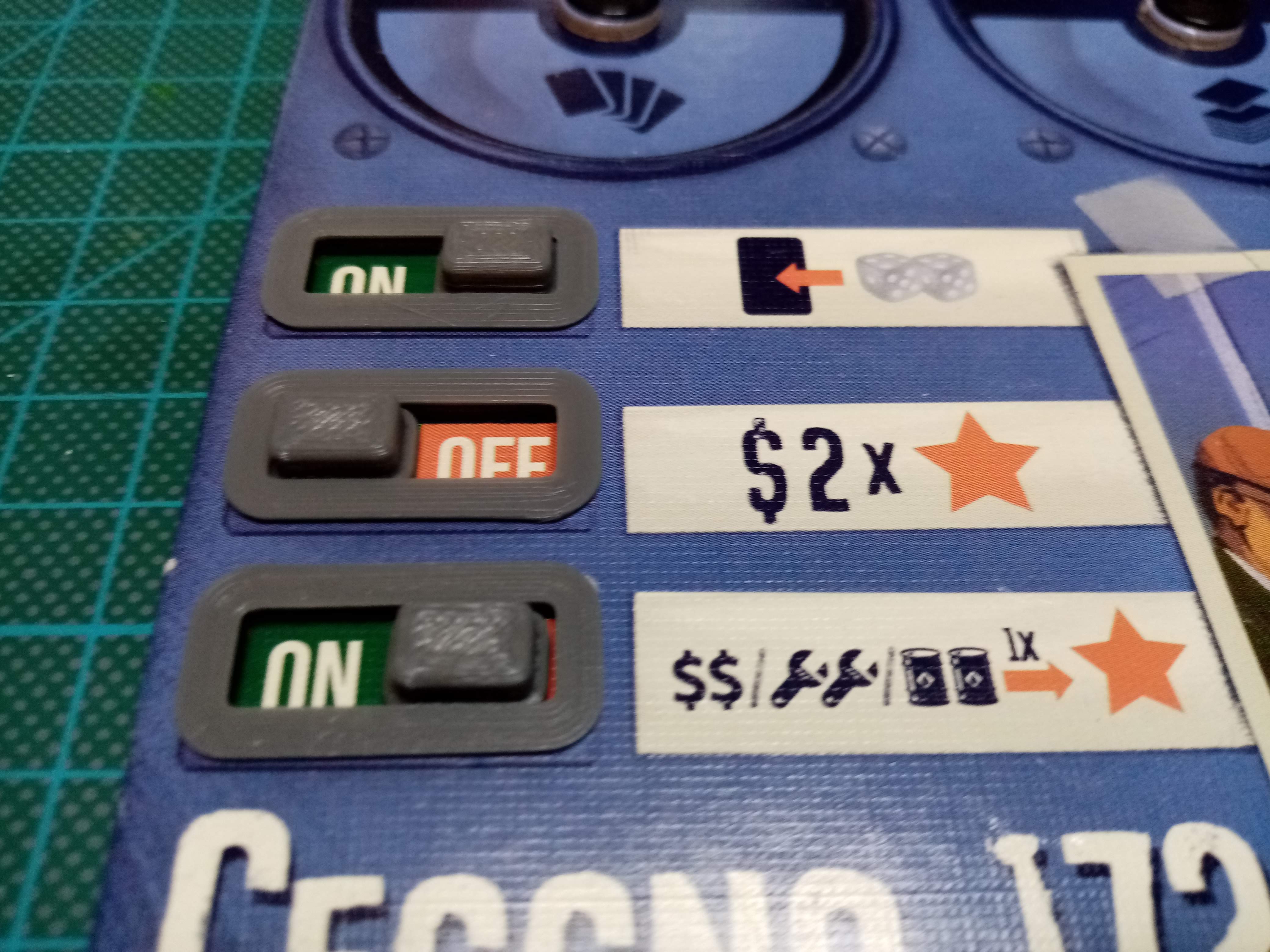 Yukon Airways board game switches