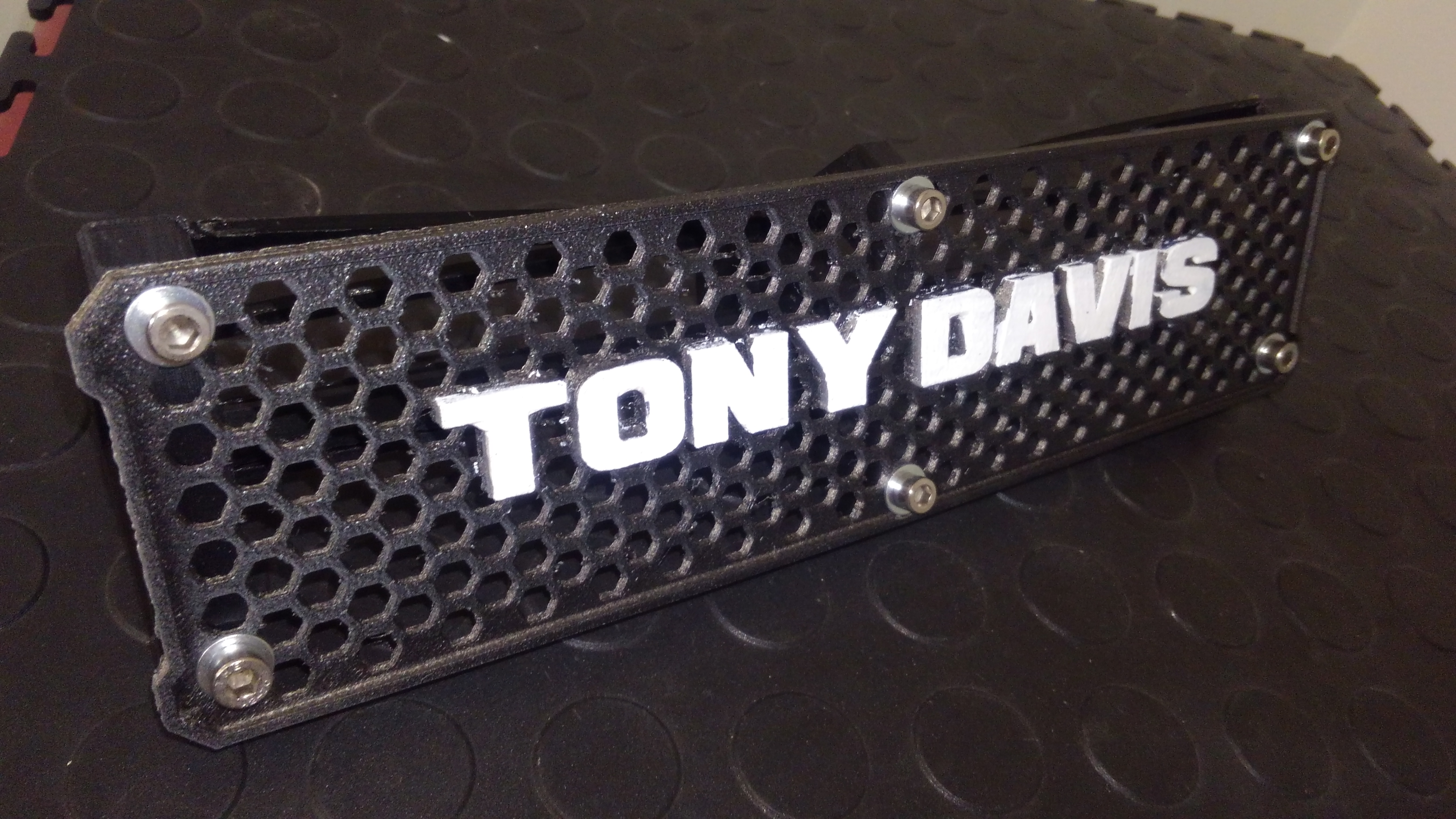 Custom Nameplate Project