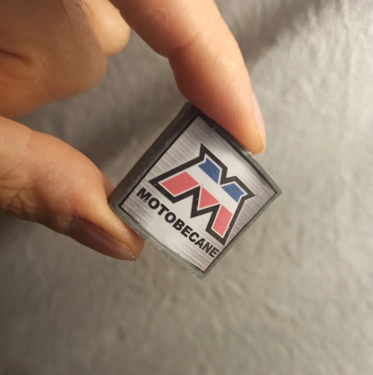 Motobecane head badge
