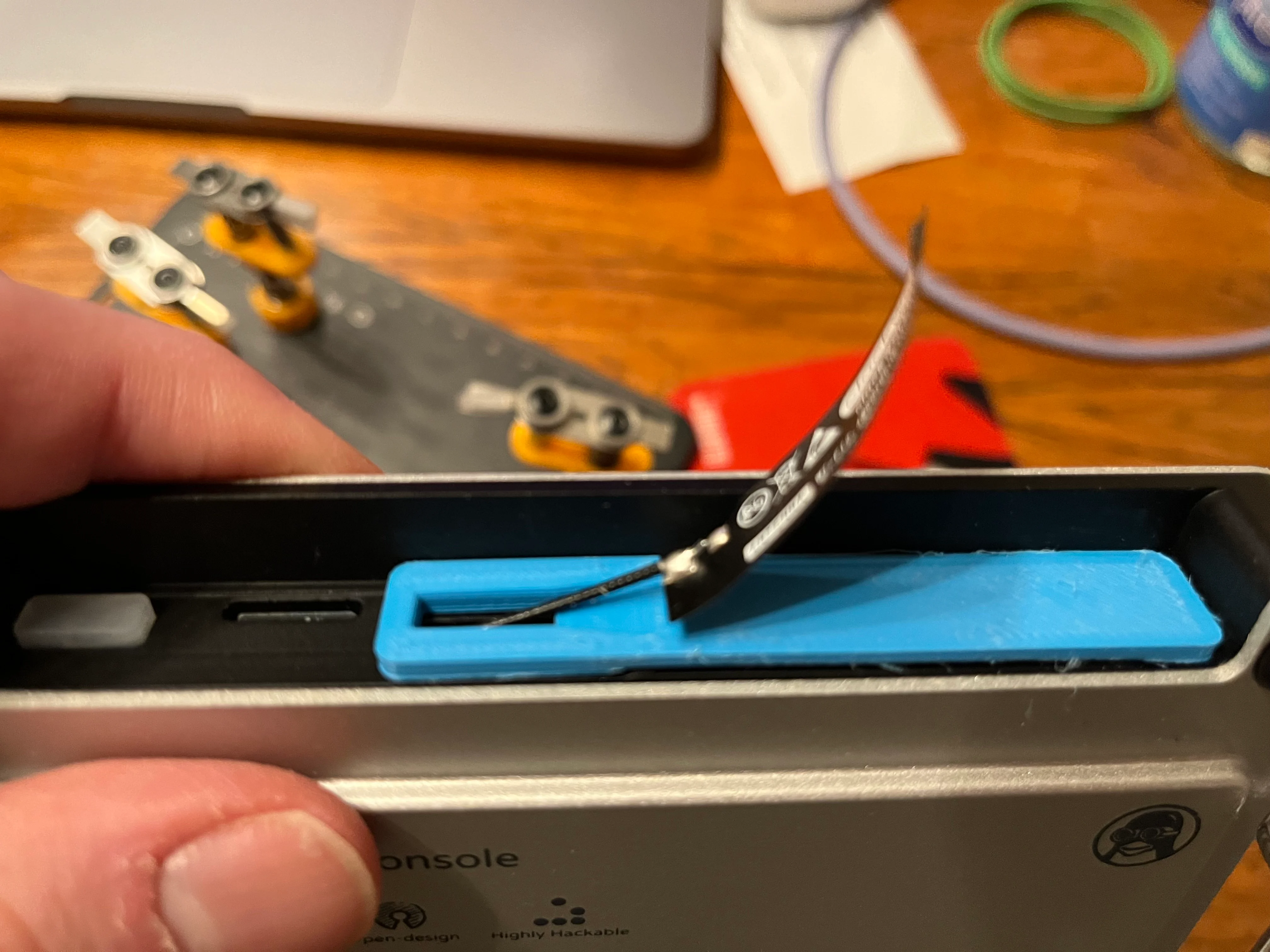 ClockWork uConsole Antenna isolator
