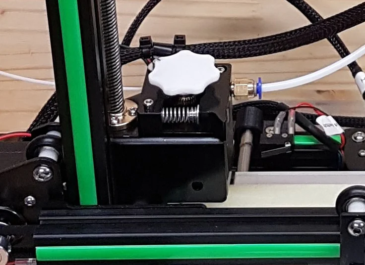 Molette extrudeur