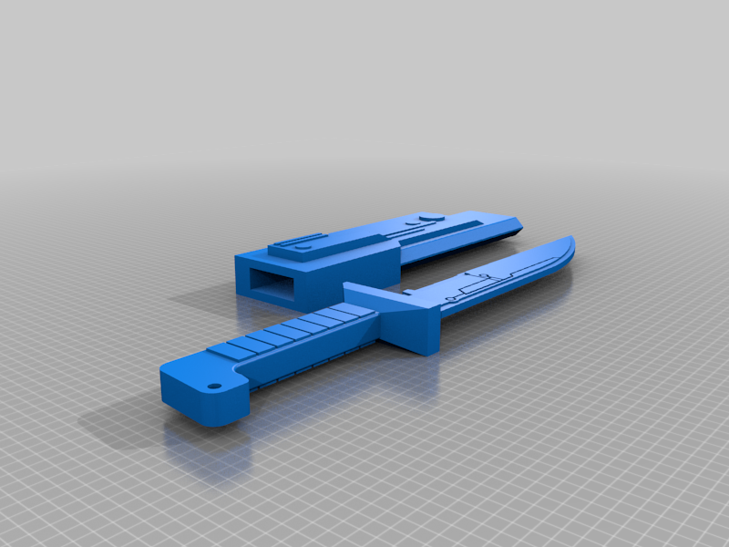 Wrecker Blade and holster