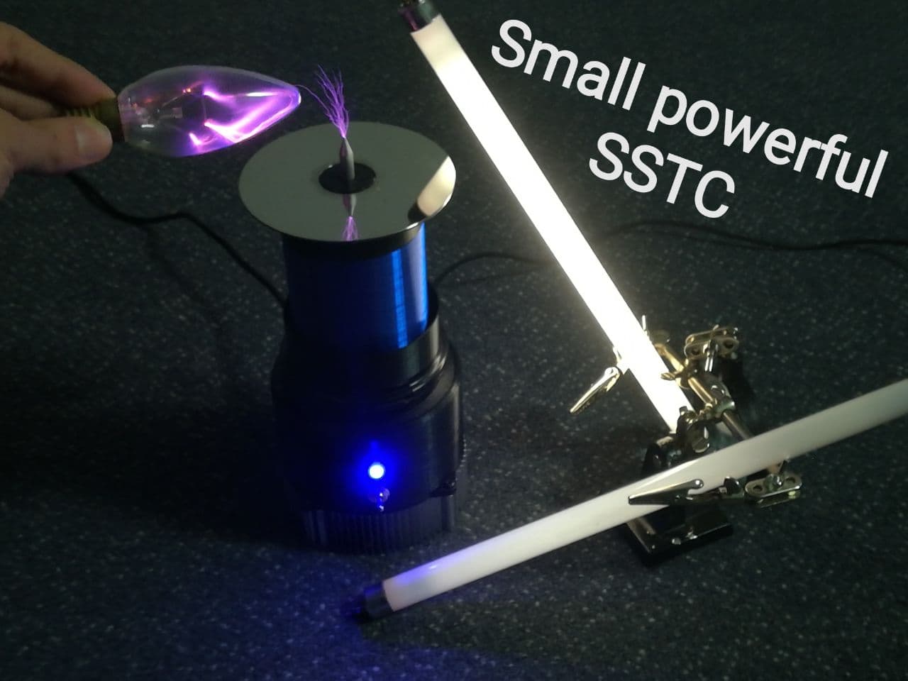 Small Musical Solid State Tesla Coil