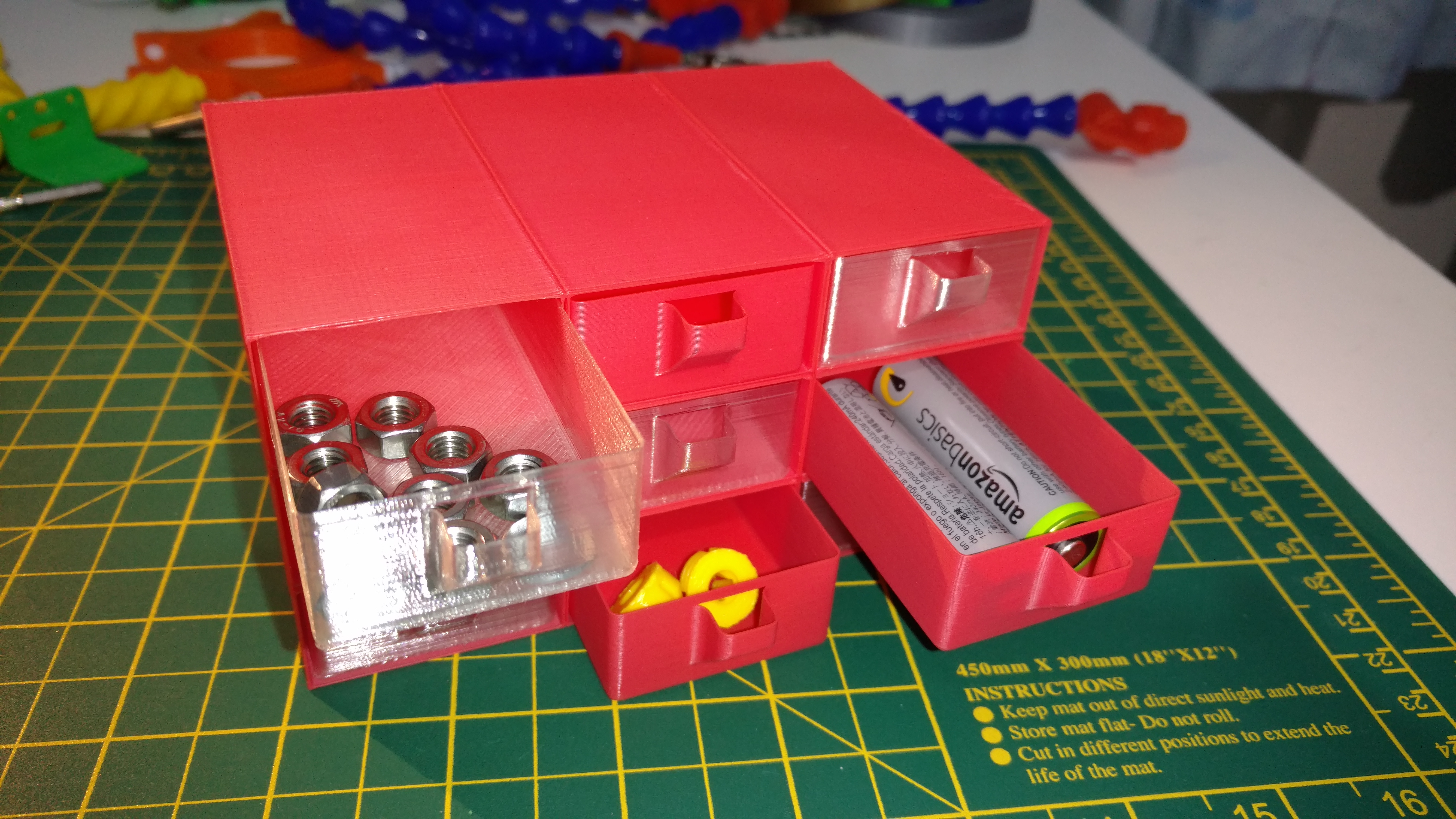 Vase-mode Component Drawers