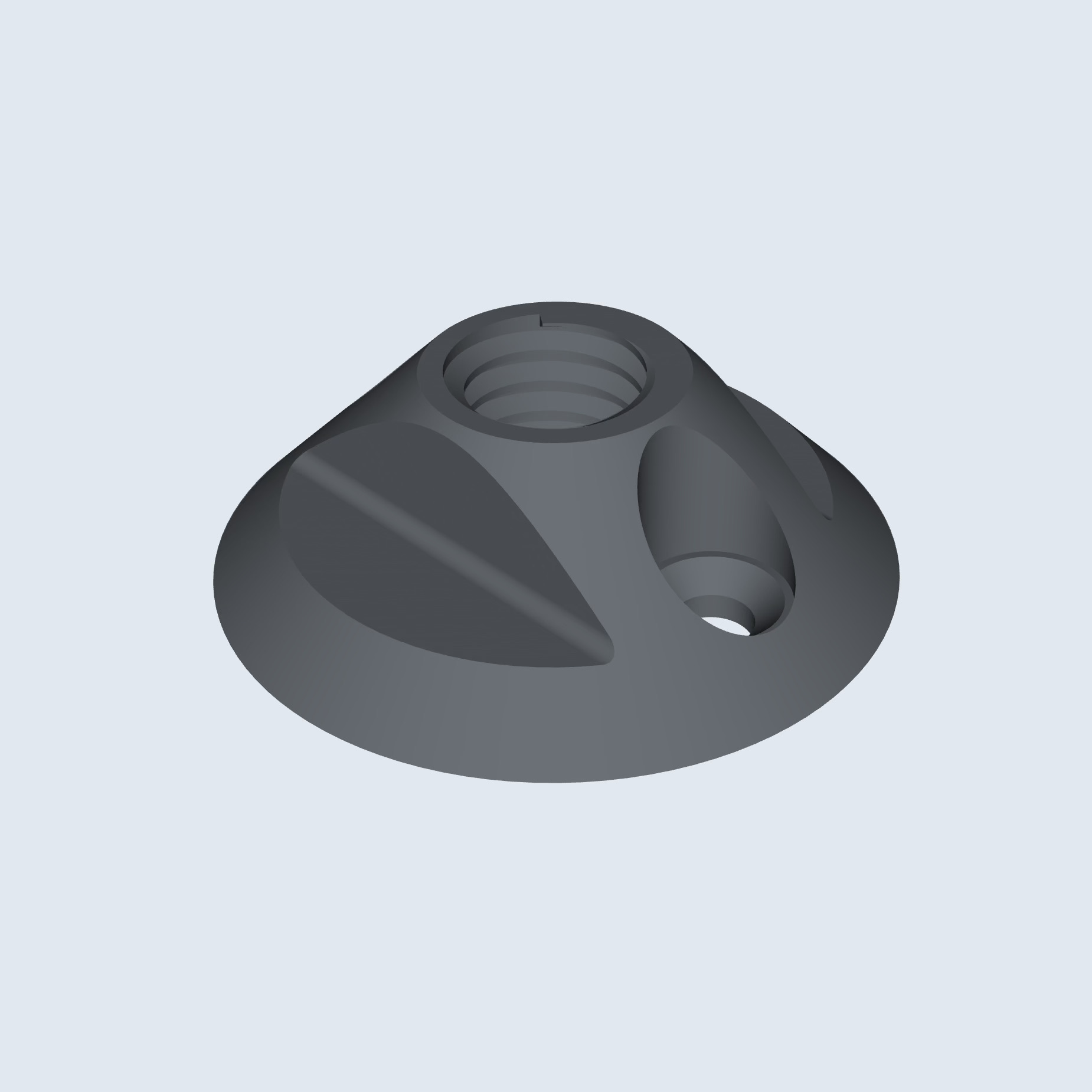 Snapmaker 2 feed inlet for PC4M6 fitting (filament fitting)