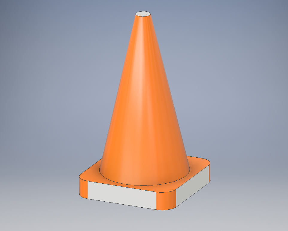 1/24 Traffic Cone