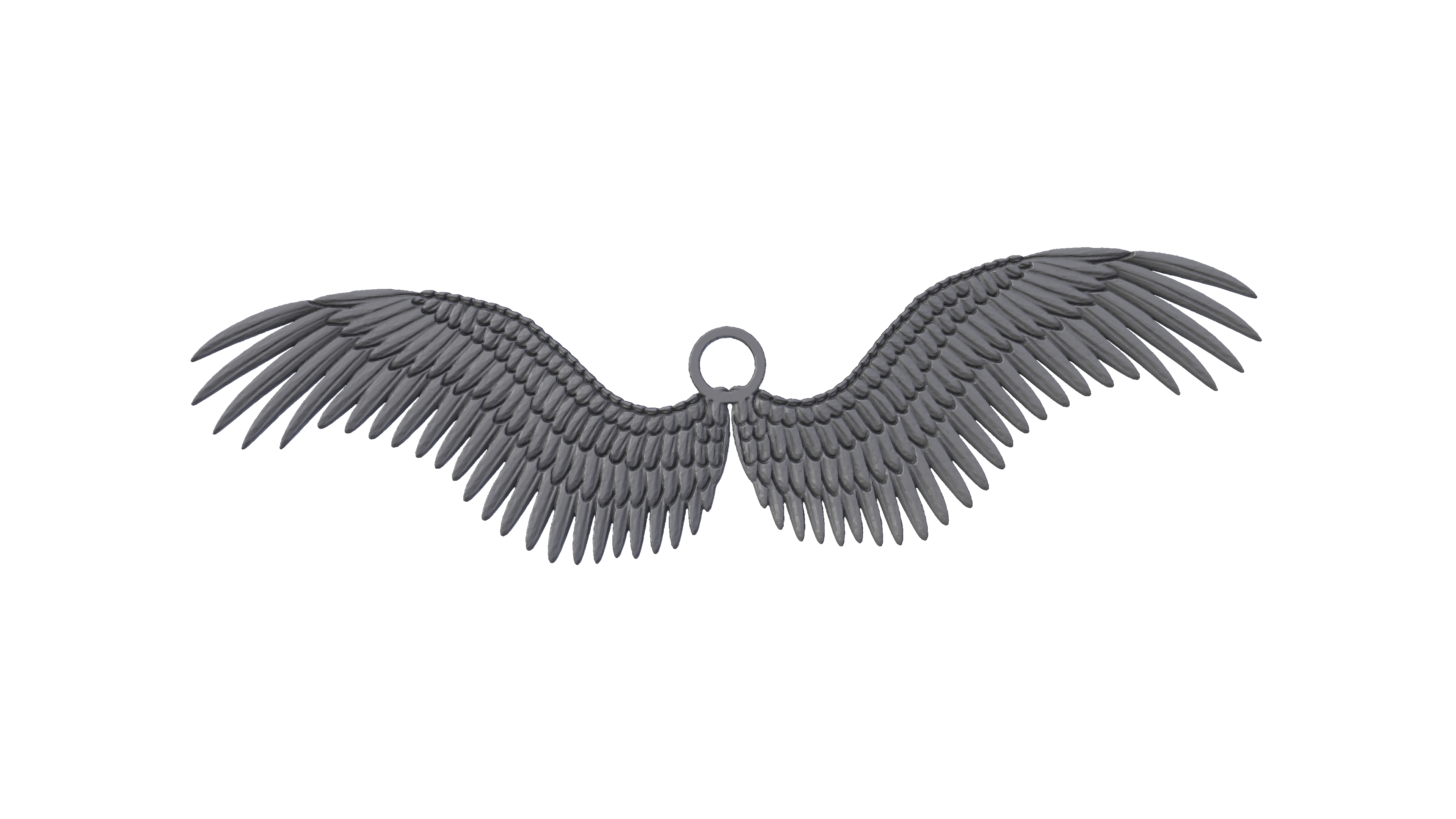 Angel Wing Keychain