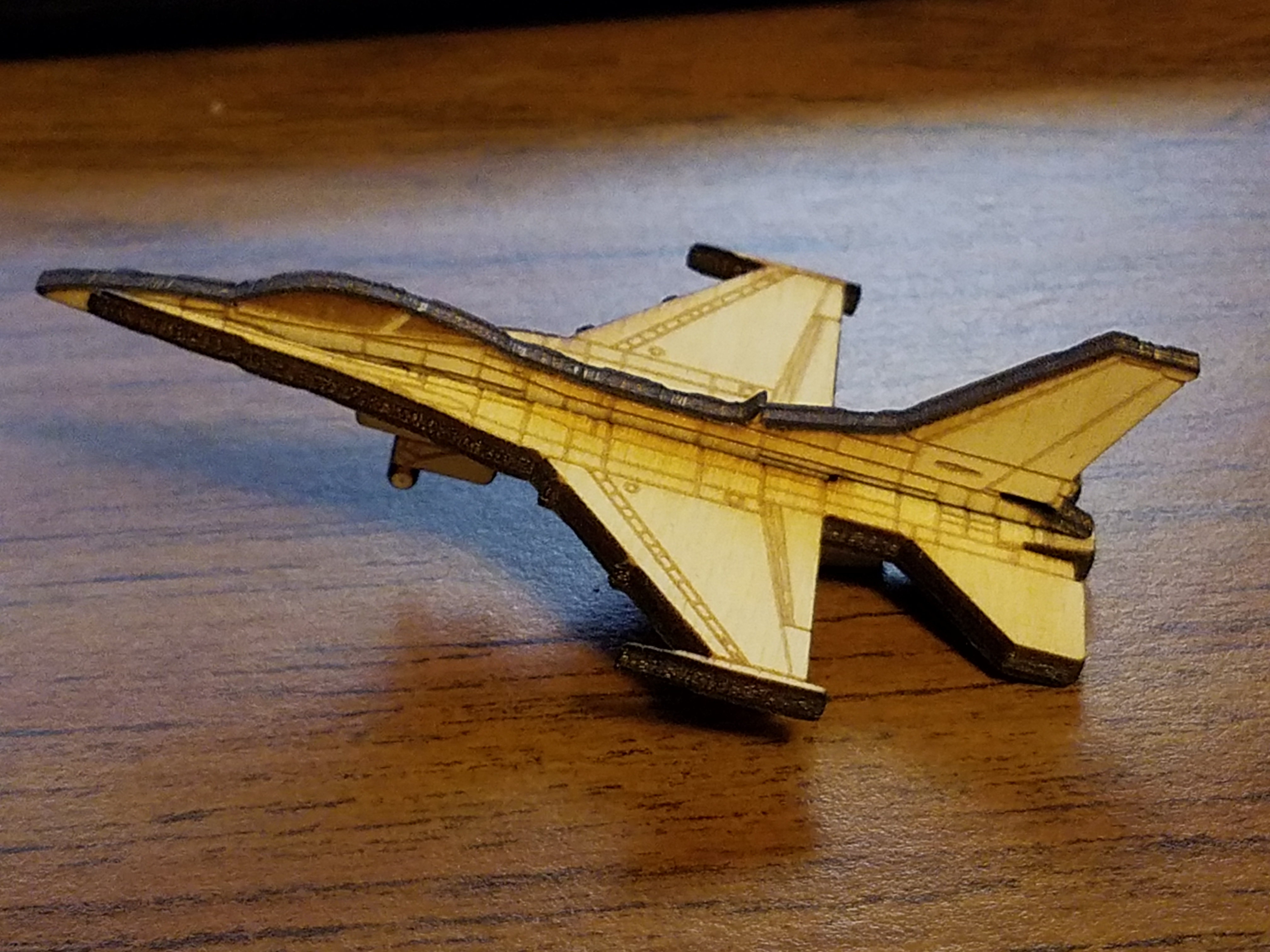 Lasercut F-16 Fighting Falcon