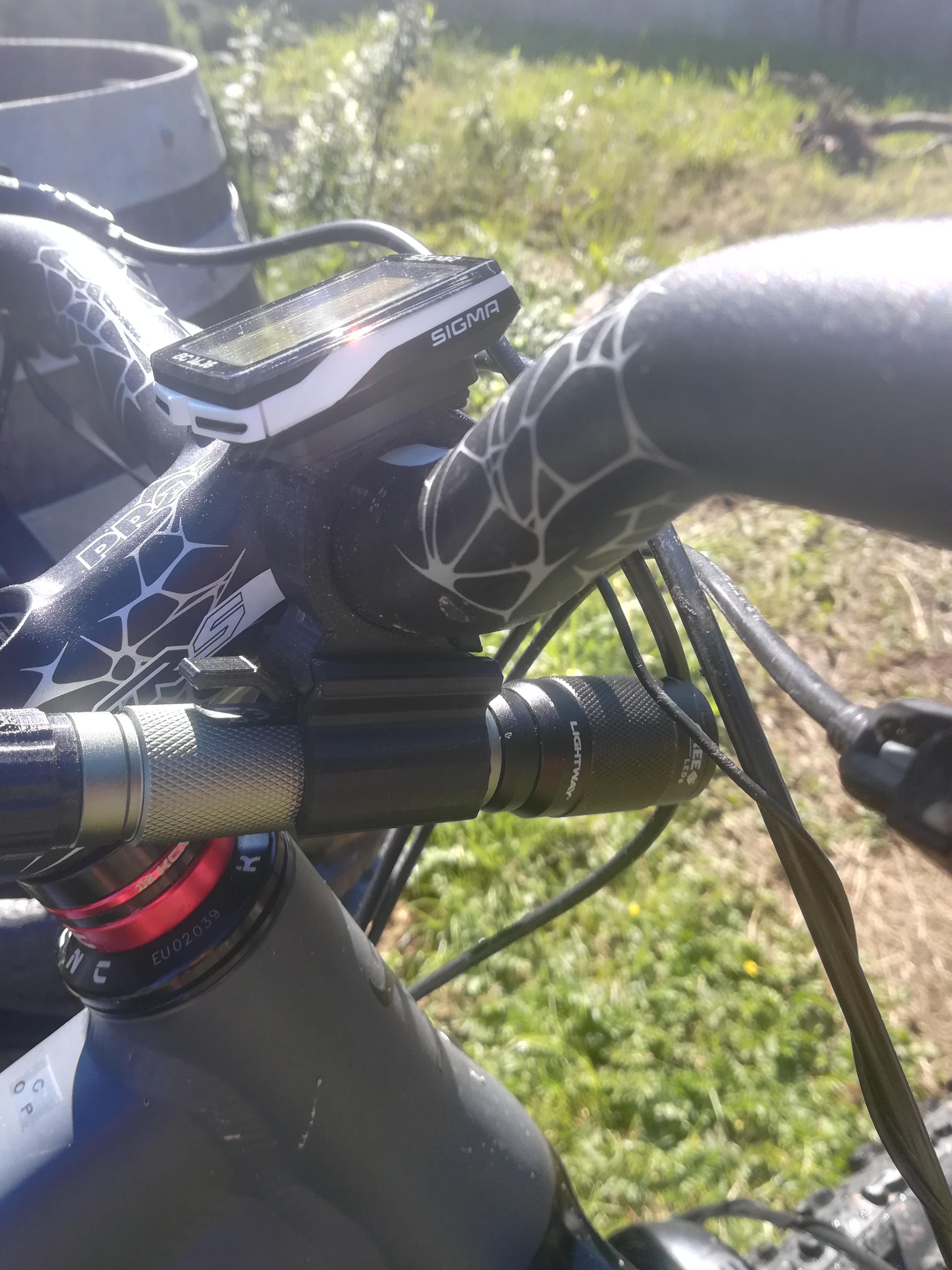 Picatinny bikelight (for Flashlights)
