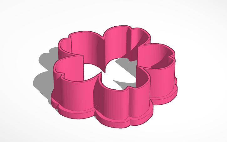 Cherry Blossom Emoji Cookie Cutter