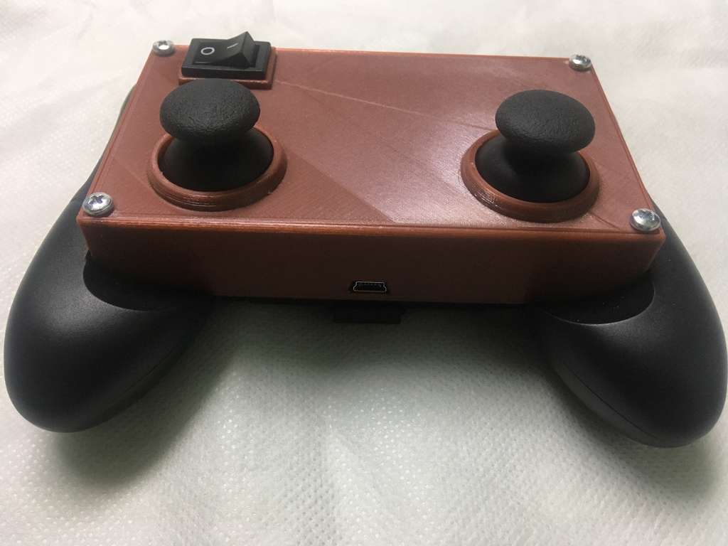 Joystick case for Arduino Nano, NRF24L01, 18650