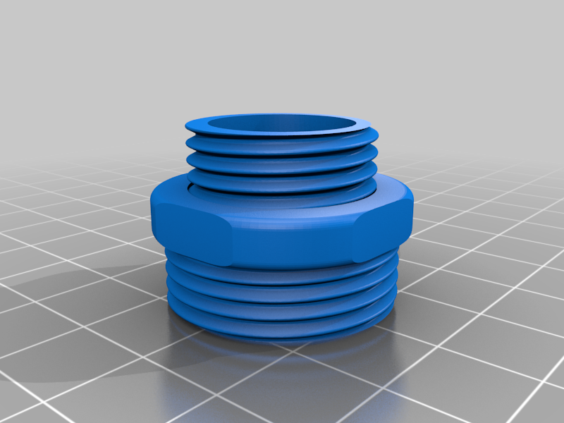 Thread adapter BSP 3/4" to BSP 1/2" and M22x1