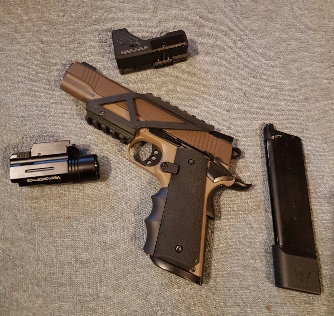 Army Armament Hi-Capa Top and Bottom Rail