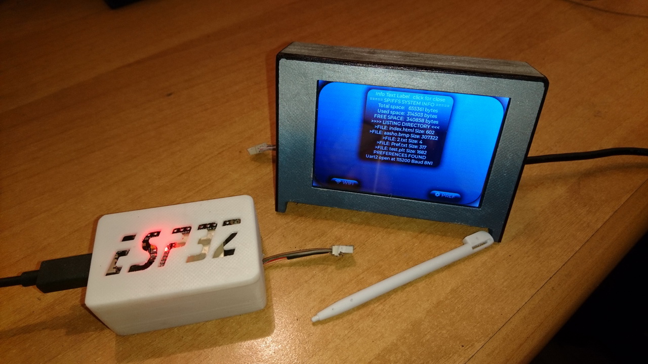 Esp32 & Ili9488 touch screen