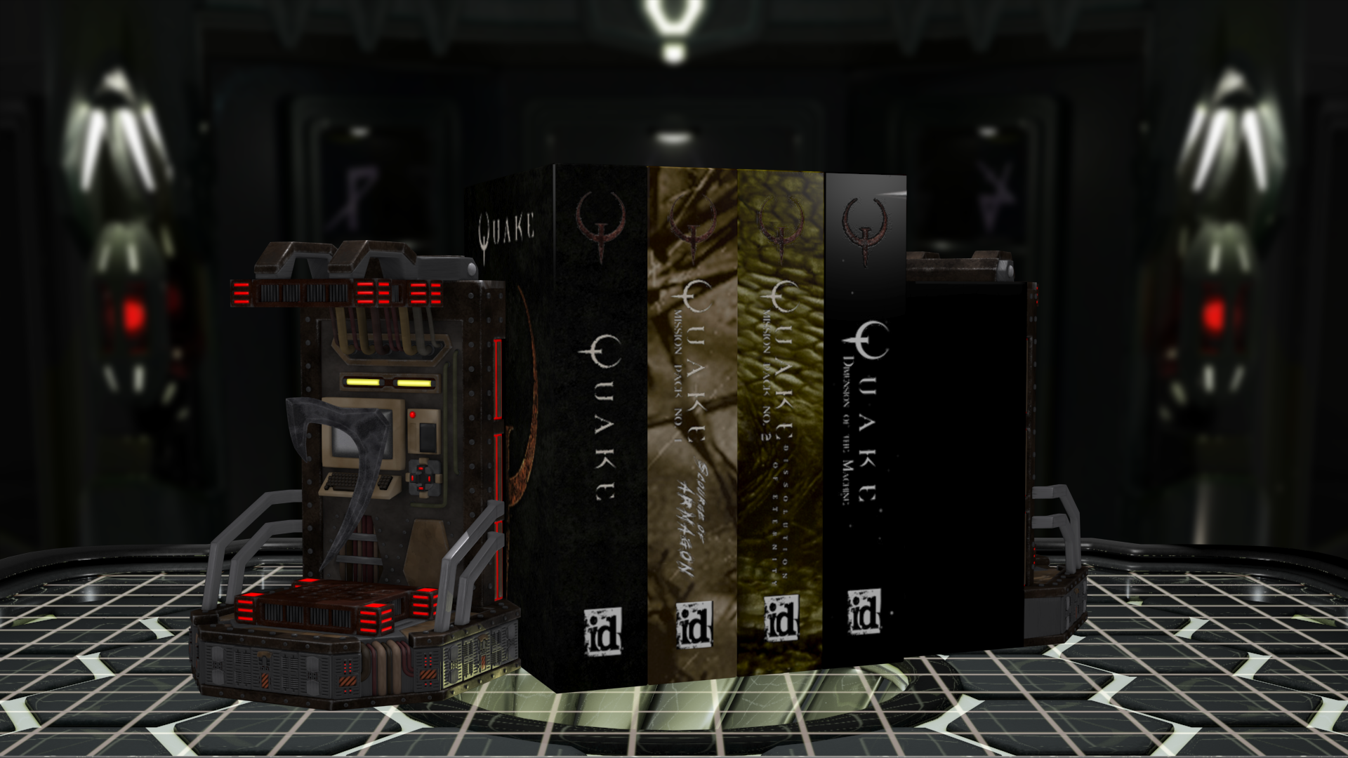 Rune of Earth Magic Bookend