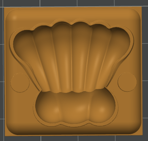 Clam mold for Necromolds