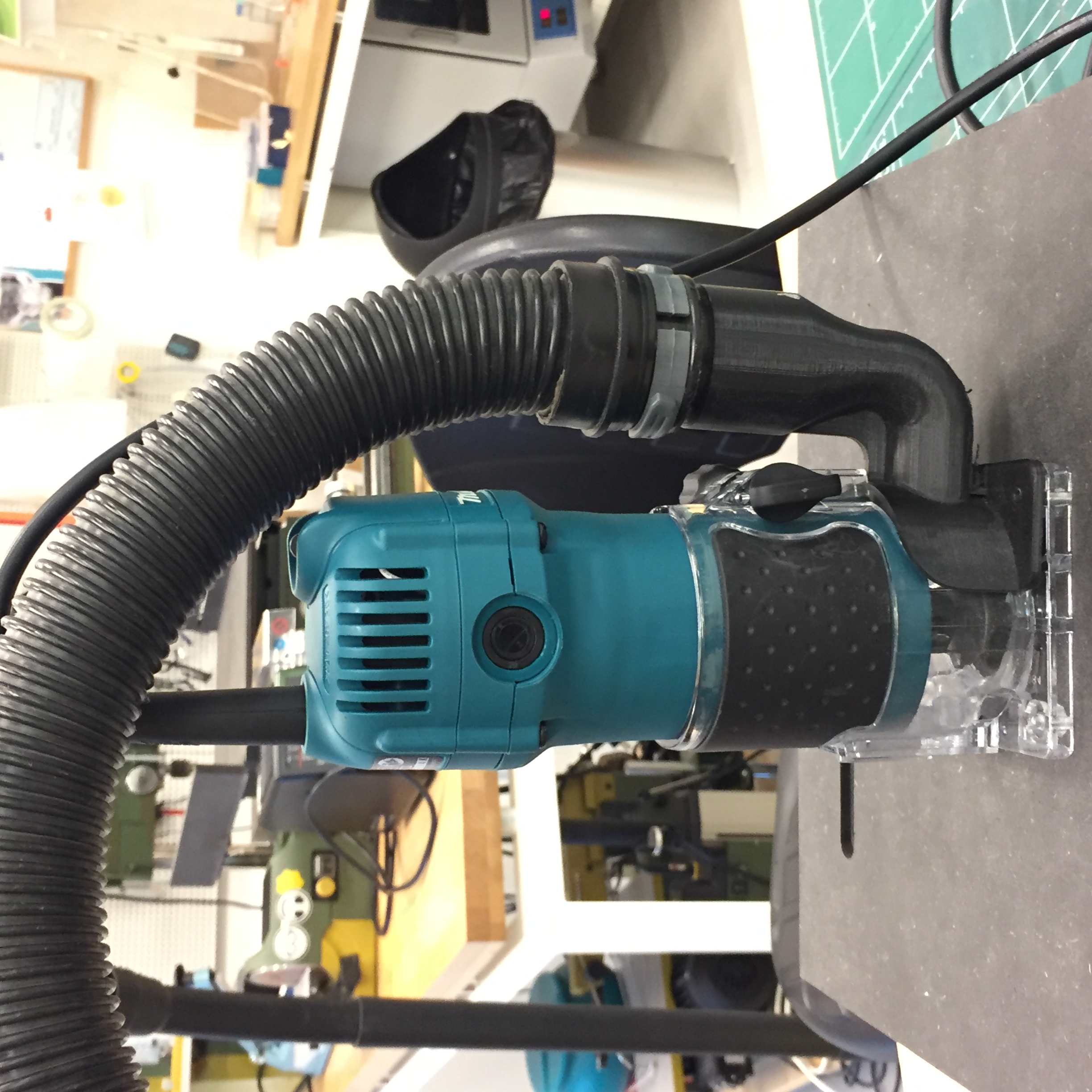 Dust suction adapter for Makita Trimmer