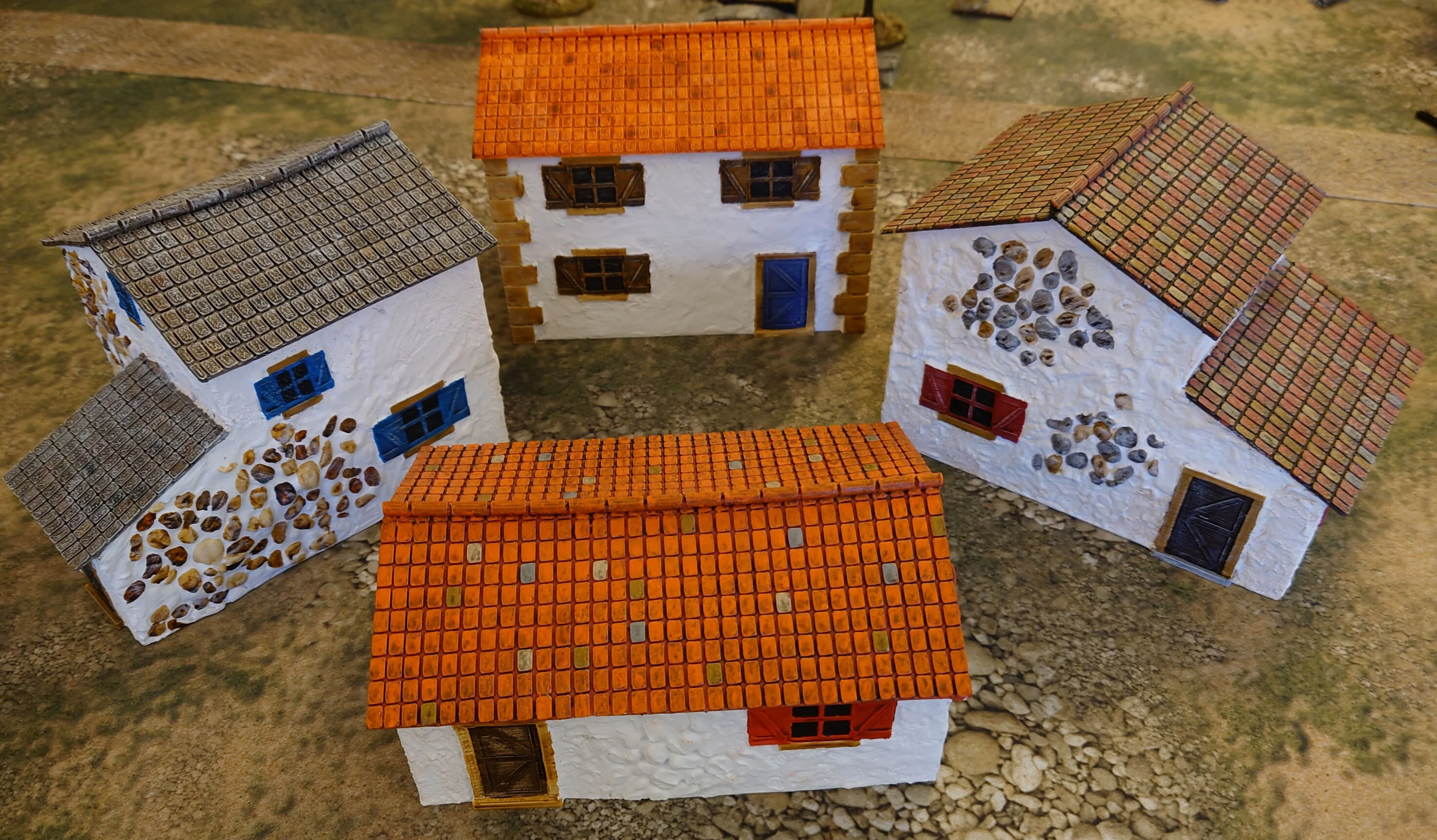 Spanish or Mediterranean houses