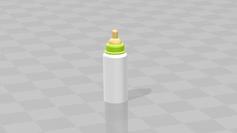 Sylvanian Families or Playmobil compatible baby bottle