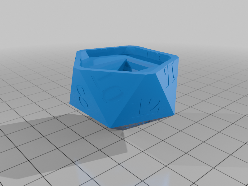 D20 Dice Clicker