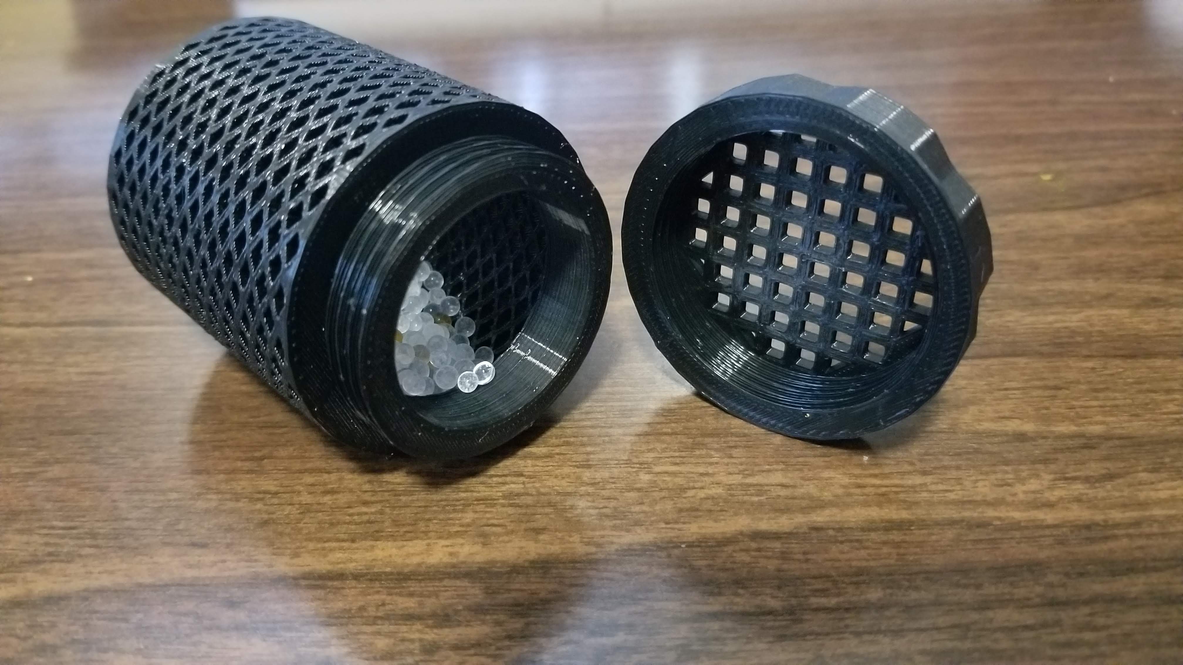 Inside Spool Silica Gel Container