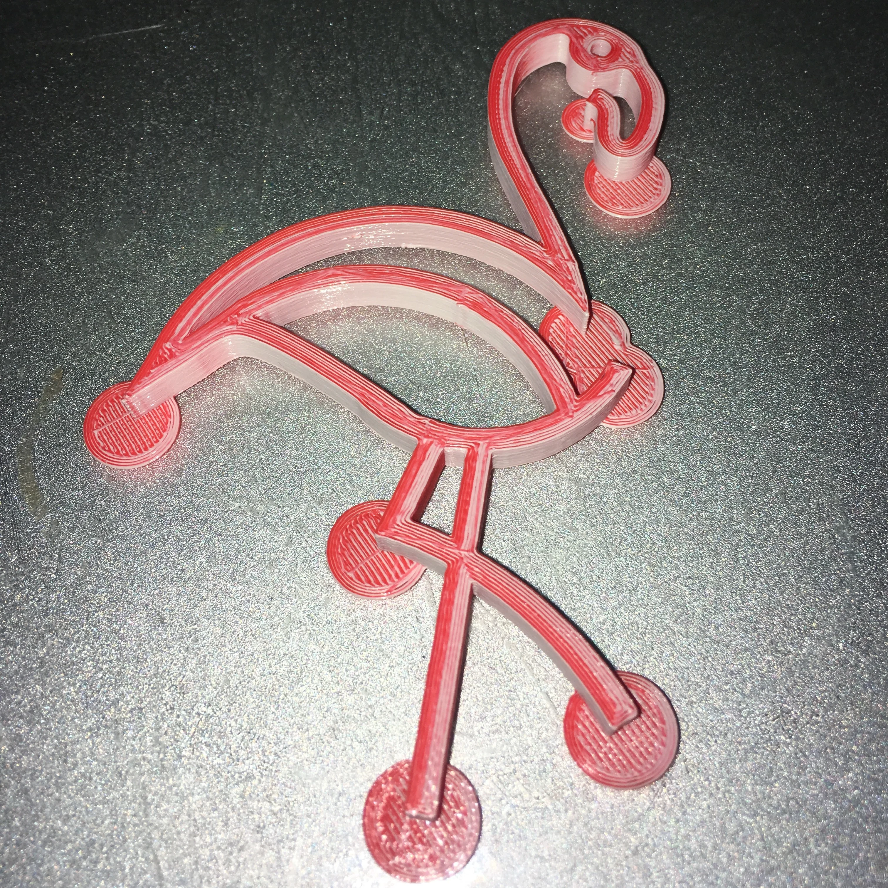 Flamingo Keychain