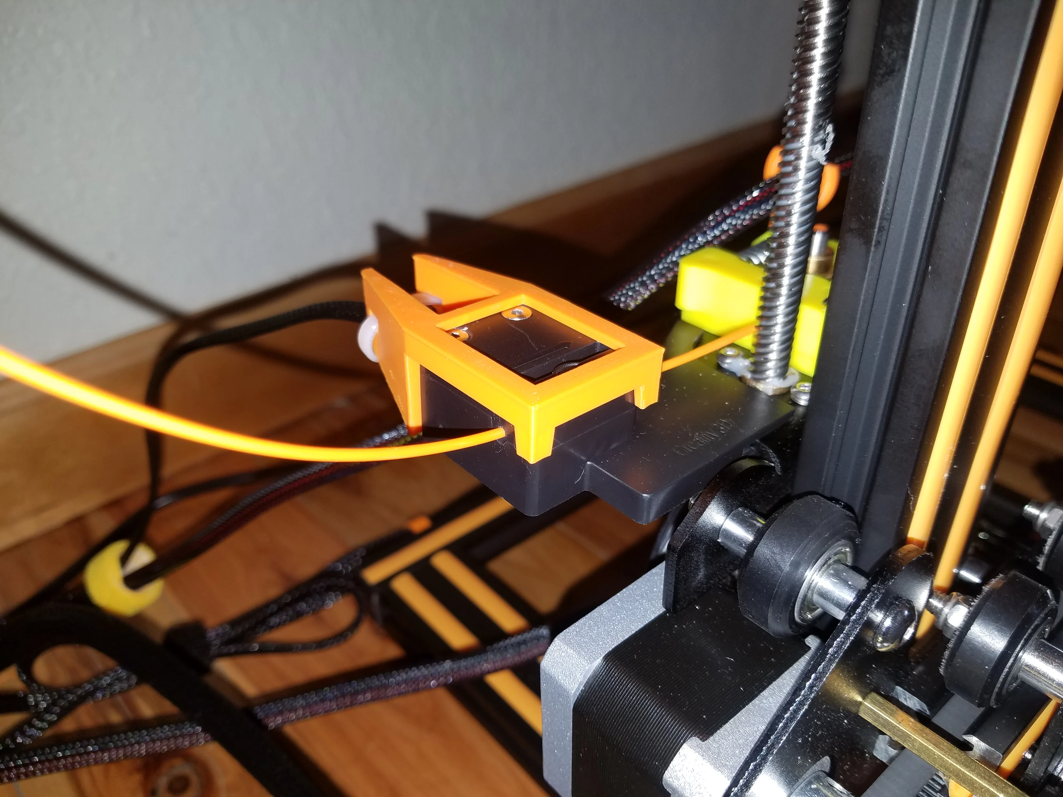Strain Relief for CR-10s Filament Feed Sensor